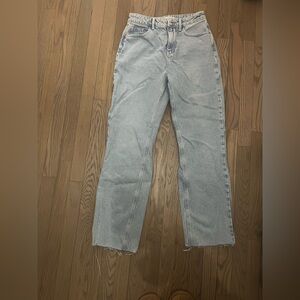 Zara Light Wash Mom Jeans Size 4
